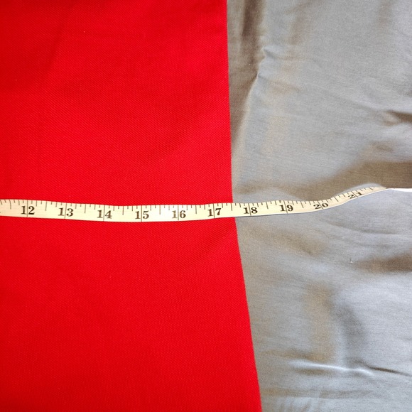 Polo Ralph Lauren Red Mesh Mini Polo Dress Women's Size M - Picture 7 of 10